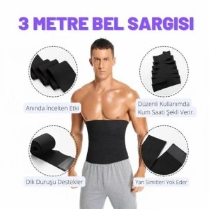 3 Metre Termal Bel Sargısı